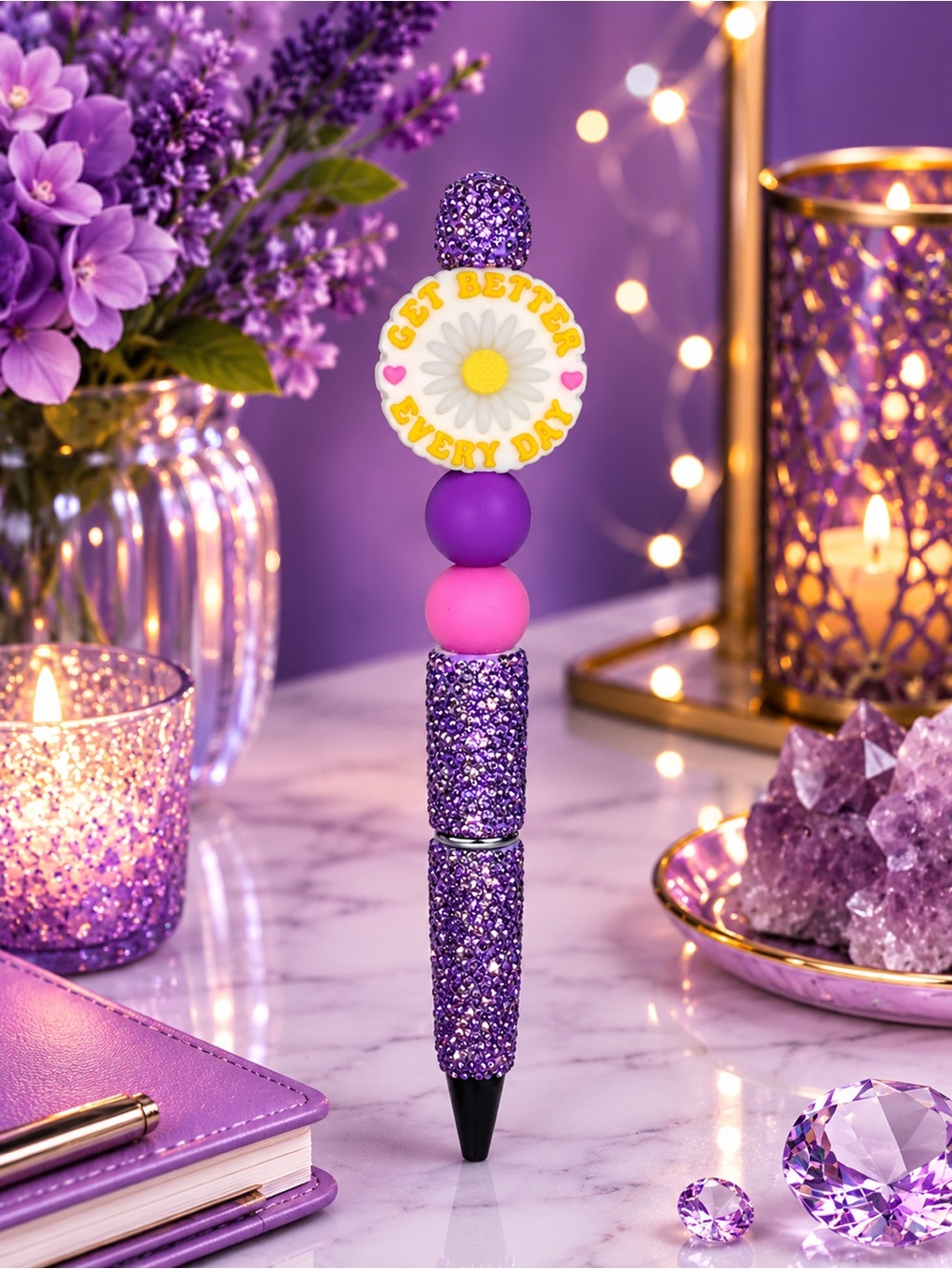 Handmade Bedazzled Pens (Pick One)